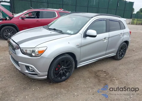 2011 Mitsubishi Outlander Sport Se из США, поврежденный, VIN JA4AR4AU3BZ016916